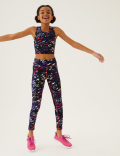 Printed Sports Leggings (6-16 Yrs)