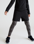 Active Shorts With Leggings
