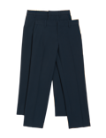 Boys' 2Pk Slim Leg Trousers