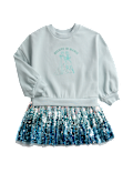 Cotton Rich Frozen&trade; Sequin Dress (2-8 Yrs)