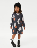 Cotton Rich Ghost and Pumpkin Dress (2-8 Yrs)