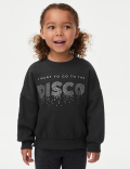 Disco Slogan Top & Bottom Outfit (2-8 Yrs)