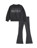 Disco Slogan Top & Bottom Outfit (2-8 Yrs)