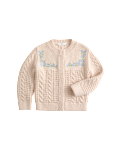 Flower Embroidered Cardigan (2-8 Yrs)