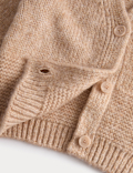 Chunky Knit V-Neck Textured Cardigan (2-10 Yrs)