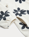 Fleece Floral Print Jumper (2-8 Yrs)