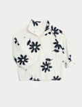 Fleece Floral Print Jumper (2-8 Yrs)