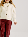 Ruffle Cardigan (1-8 Yrs)