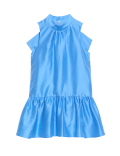 Organza Bow Dress (2-7 Yrs)