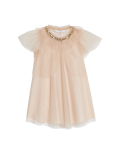 2pc Tulle Glitter Dress and Cape (2-7 Yrs)