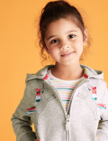Cotton Unicorn Hoodie (2-7 Yrs)