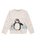 Embroidered Penguin Jumper (2-7 Yrs)