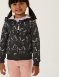 Cotton Rich Unicorn Hoodie (2-7 Yrs)