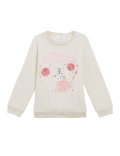 Cotton Rich Dancing Leopard Sweatshirt (2-7 Yrs)