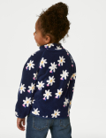 Floral Zip Fleece Top (2-8 Yrs)