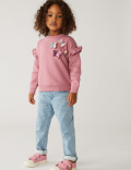 Cotton Rich Butterfly Sweatshirt (2-7 Yrs)