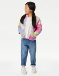 Borg Abstract Print Jacket (2-8 Yrs)
