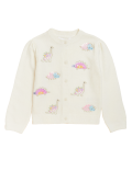 Dinosaur Sequin Cardigan