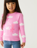 Pure Cotton Sequin Unicorn Jumper