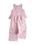 2 Piece Pure Cotton Striped Frill Outfit (2-8 Yrs)