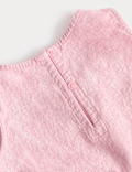 Linen Blend Embroidered Outfit (2-10 Yrs)