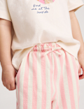 Pure Cotton Striped Trousers (2-10 Yrs)