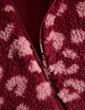 Animal Print Borg Jacket (2-10 Yrs)