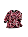 Sequin Round Neck Sweatshirt Dress (2-10 Yrs)