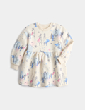 Cotton Rich Disney Frozen&trade; Sweat Dress (2-8 Yrs)
