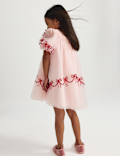 Bow Mesh Dress (2-10 Yrs)