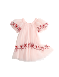 Bow Mesh Dress (2-10 Yrs)