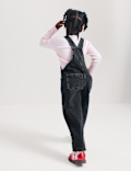 Denim Sequin Dungarees