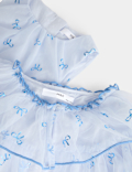 Bow Tiered Ruffle Dress (2-8 Yrs)