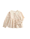 Pure Cotton Floral Embroidered Blouse (2-8 Yrs)