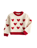 3D Heart Knit Jumper (2-8 Yrs)