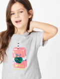 Reversible Sequin Juice Box T-Shirt (2-7 Years)
