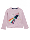 Pure Cotton Reversible Sequin Rocket Top (2-7 Yrs)