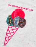 Reversible Sequin Ice Cream T-shirt (2-7 Yrs)