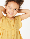 Cotton Button Through Blouse (2-7 Yrs)