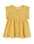Cotton Button Through Blouse (2-7 Yrs)