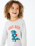 Tree Rex Slogan Top (3 Months - 7 Years)