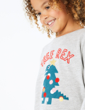Tree Rex Slogan Top (3 Months - 7 Years)