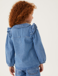 Denim Embroidered Shirt (2-7 Yrs)