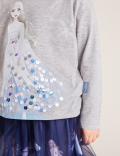 Cotton Disney&trade; Frozen&trade; Sequin Top (2-10 Yrs)