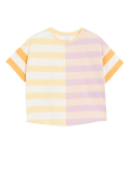 Pure Cotton Striped T-Shirt