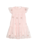 Floral Embroidery Dress (2-7 Yrs)