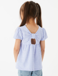 Cotton Rich Striped Top (2-7 Yrs)