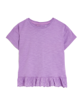 Pure Cotton Frill Top