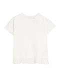 Pure Cotton Frill Top