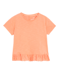 Pure Cotton Frill Top
